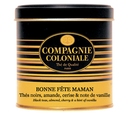 Thé Noir Bonne fête Maman - Boite luxe de 100 g - Compagnie Coloniale