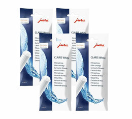 4 cartouches filtrantes JURA - Claris WHITE 60209