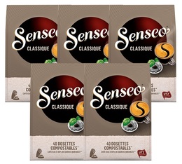 Pack Senseo Classique 5 x 40 dosettes
