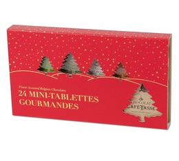 Boîte Noël Découverte de 24 mini-tablettes gourmandes - Café-Tasse