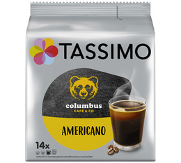 14 dosettes Tassimo Columbus Americano - TASSIMO 