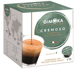 16 Capsules Compatibles Nescafe® Dolce Gusto® Cremoso  - GIMOKA