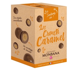 Monbana Crousti-Caramel Schokokugeln mit Karamell 135 g