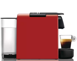 Machine à capsules Essenza Mini Rouge EN85.R - DELONGHI profil