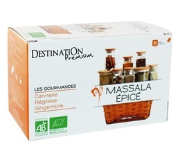 Organic 'Massala �pic�' Herbal Tea - 20 individually-wrapped sachets - Destination