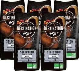 5 kg - Café moulu - Sélection 100% Arabicas Bio - DESTINATION