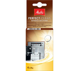 Pastilles nettoyantes Caffeo Melitta 'Perfect Clean' ultra efficace- 4x1.8g
