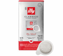 18 dosettes ESE Torréfaction Classico - Illy