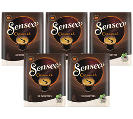 160 dosettes souples saveur caramel  - SENSEO