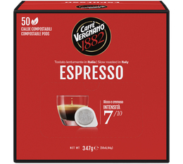 50 dosettes ESE Espresso - CAFFÈ VERGNANO