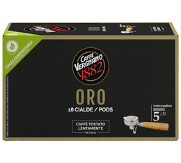 18 dosettes ESE Oro - CAFFE VERGNANO