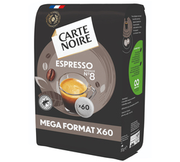 dosettes souples carte noire espresso n8 cafe arabica 180