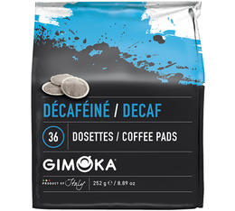 36 Dosettes Senseo® compatibles - Décaféiné - GIMOKA