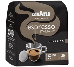 36 Dosettes Senseo compatibles - Espresso Italiano Classico - LAVAZZA