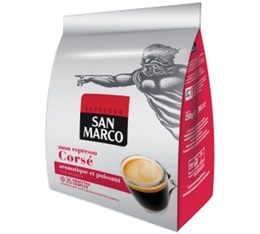 Double Shot Espresso soft coffee pods x36 - San Marco