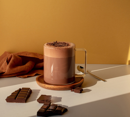 tasse chocolat caramel beurre sal&eacute; tassimo boisson onctueuse mousse gourmande