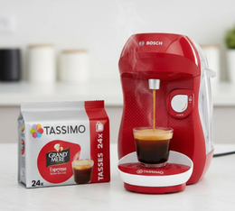 dosettes tassimo grand mere espresso caf&eacute; espresso x24 t discs machine tassimo