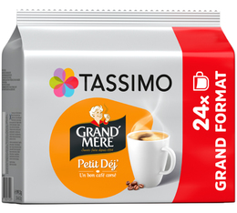 tassimo grand mere petit dejeuner dosettes caf&eacute; long doux machine tassimo