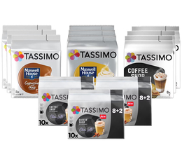 Pack Gourmand 102 dosettes - TASSIMO 