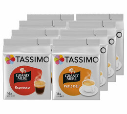 128 dosettes Grand Mère - TASSIMO 