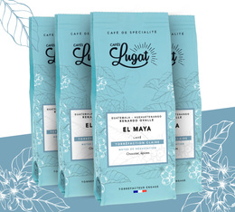 Café en grains : Guatemala - El Maya - 1Kg - Cafés Lugat