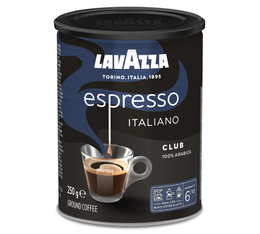 250 g - Café moulu - Espresso Italiano Club boite métal - LAVAZZA