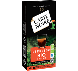 Carte Noire Espresso Bio compatibles Nespresso® - 10 capsules