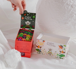 advent calendar english tea shop tea card