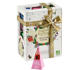 Coffret Vacances d'Hiver Blanc Thés Bio - 12 sachets - ENGLISH TEA SHOP