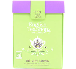 Thé Vert Jasmin - Boîte éco-conçue origami vrac 80g - English Tea Shop -