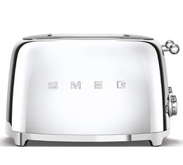 grille pain smeg chrome