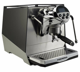 Machine expresso professionnelle FAEMA Faemina noir/anodisé clair