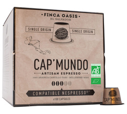 100 capsules Finca Oasis- Nespresso compatible - CAP MUNDO