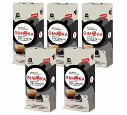 50 capsule compatibili Nespresso* Original Vellutato – Gimoka
