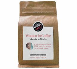 Café en grain - Women in Coffee mélange solidaire - 250g - Caffè Vergnano