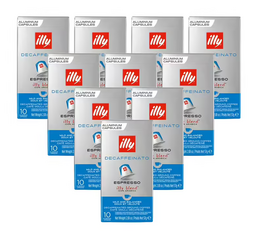 100 capsule compatibili Nespresso* Original Decaffeinato – Illy