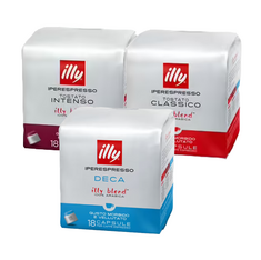 Pack degustazione - 54 Capsule Illy Iperespresso - 18 capsule x 3