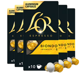 L'Or Espresso Nespresso* Original Compatible Capsules Biondo x 50