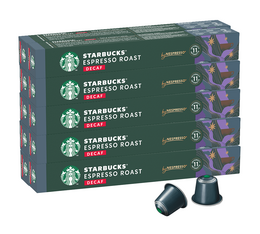 Starbucks Decaf Espresso Roast Nespresso* Original Compatible Capsules x 100