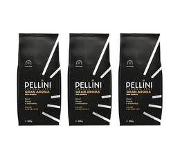 3 Kg Café en grain pour professionnels Gran Aroma n°3 - Pellini