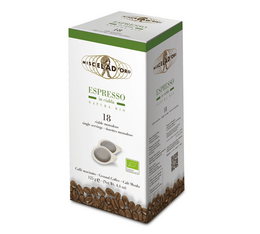 Miscela d'Oro Organic Espresso Natura ESE pods x18