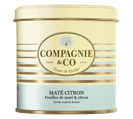 Boîte Luxe Maté Citron - Vrac 100 g - COMPAGNIE & CO