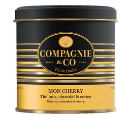 Boite Luxe Thé Noir Mon Cherry - Vrac 100 g - COMPAGNIE & CO