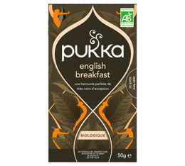 Thé Noir Elegant English Breakfast Bio - 20 sachets - PUKKA