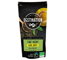 Thé Vert Earl Grey N°8 Bio & Equitable - Vrac 80 g - DESTINATION