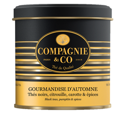 Boite Thé Noir Gourmandise d'Automne - Vrac 100 g - COMPAGNIE & CO