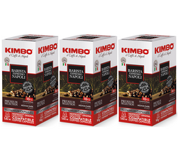Offre Spéciale 2+1 Capsules Espresso Barista Napoli 3x30 KIMBO compatibles Nespresso®