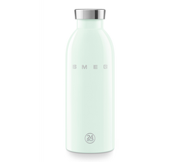 Bouteille isotherme double paroi vert d'eau - Années 50 - 50 cl- SMEG 
