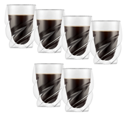 Offre spéciale : 4+2 Verres double paroi - Pavina Paris 6x27cl - BODUM