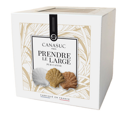 Assortiments de sucres en morceaux - Prendre le large - 54 sucres suremballés - CANASUC